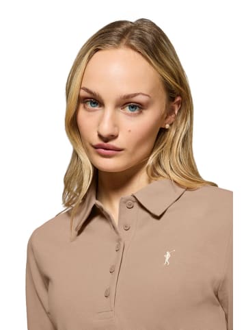 Polo Club Poloshirt in Hellbraun