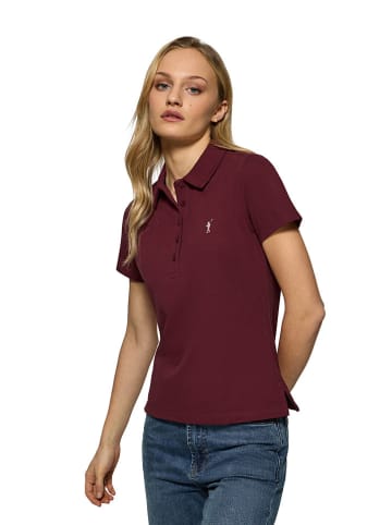 Polo Club Poloshirt in Bordeaux