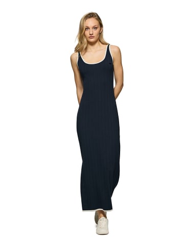 Polo Club Kleid in Dunkelblau/ Weiß
