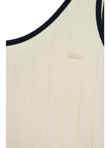 Polo Club Kleid in Creme/ Schwarz