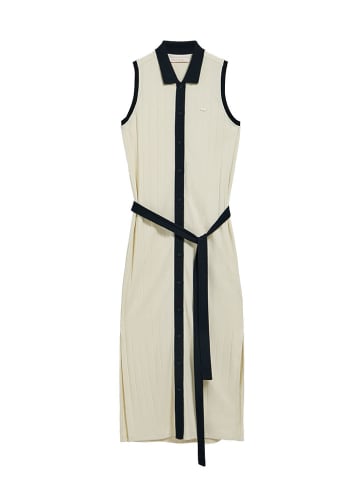 Polo Club Kleid in Creme/ Schwarz