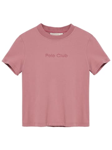 Polo Club Koszulka w kolorze szaroróżowym
