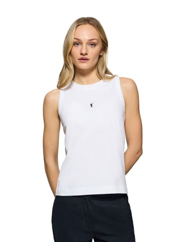 Polo Club Top in Weiß
