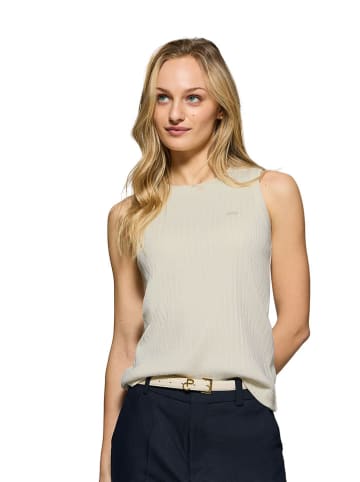Polo Club Top in Creme