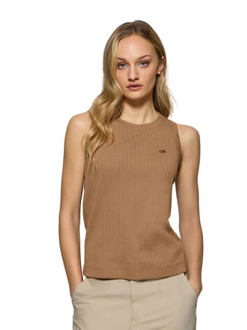 Polo Club Top w kolorze jasnobrązowym