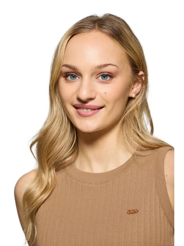 Polo Club Top in Hellbraun