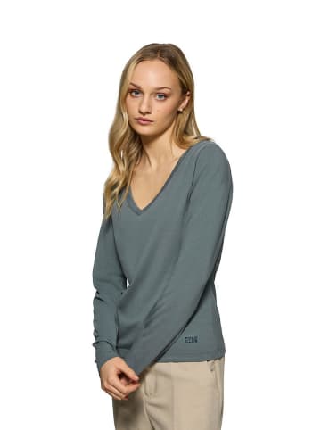 Polo Club Longsleeve in Grau