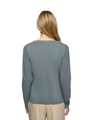 Polo Club Longsleeve in Grau