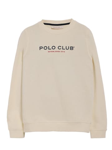 Polo Club Sweatshirt in Creme