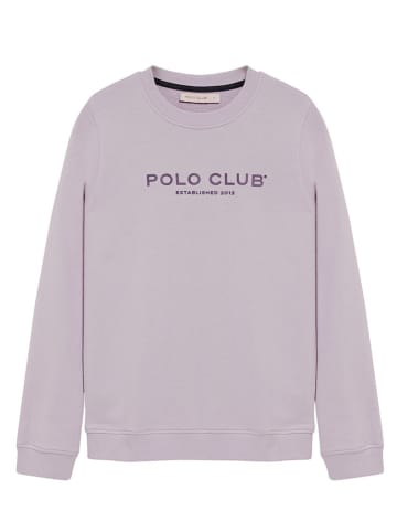 Polo Club Sweatshirt in Lila