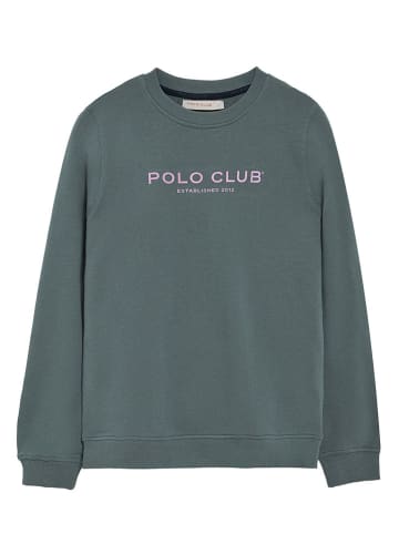 Polo Club Sweatshirt in Grau