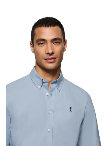 Polo Club Hemd - Regular fit - in Hellblau