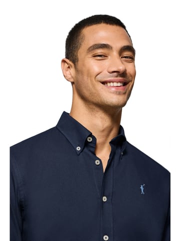 Polo Club Blouse - regular fit - donkerblauw