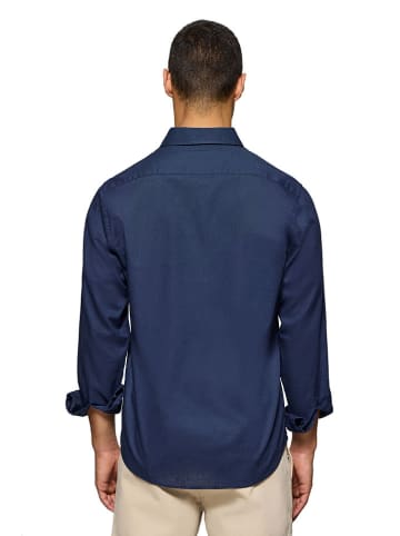 Polo Club Blouse - regular fit - donkerblauw