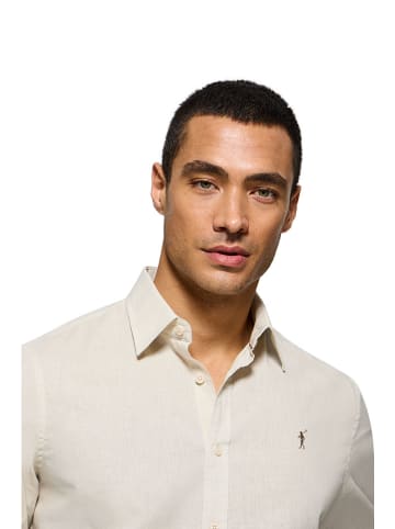 Polo Club Hemd - Regular fit - in Beige