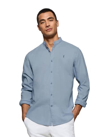 Polo Club Hemd - Regular fit - in Hellblau