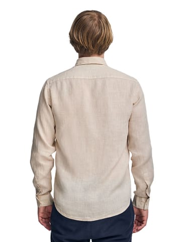 Polo Club Linnen blouse - slim fit - beige