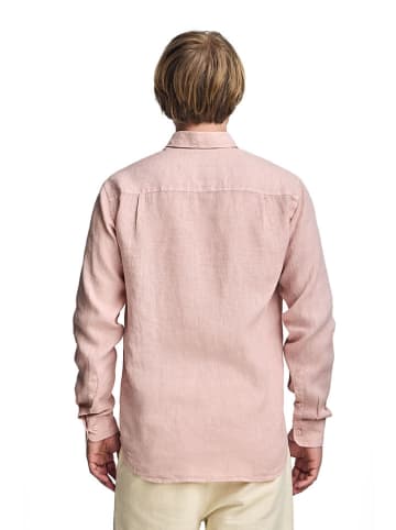 Polo Club Leinenhemd - Regular fit - in Rosa