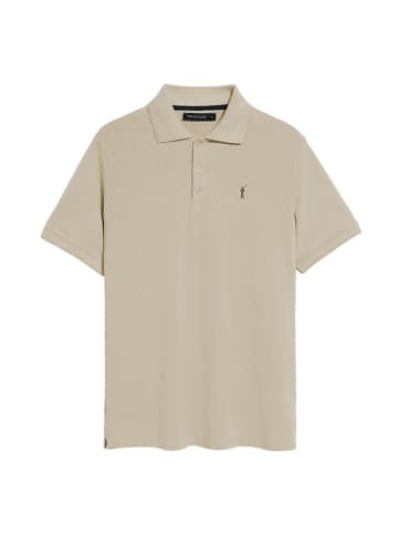 Polo Club 2-delige set: poloshirts - regular fit - beige/grijs