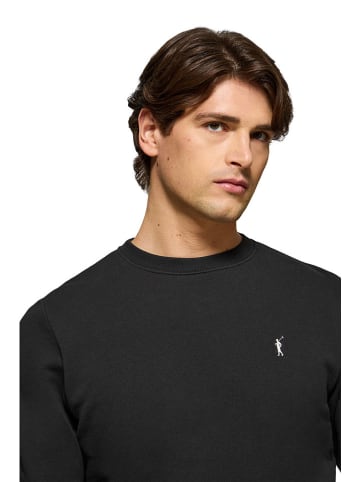 Polo Club Sweatshirt in Schwarz