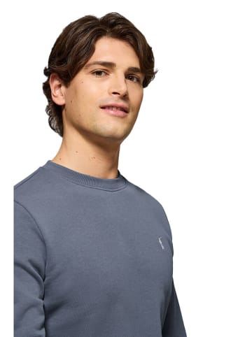 Polo Club Sweatshirt in Blaugrau