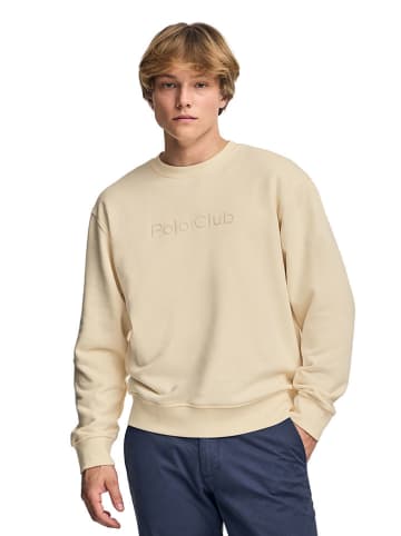 Polo Club Sweatshirt in Beige