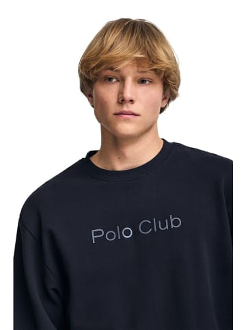 Polo Club Sweatshirt in Dunkelblau