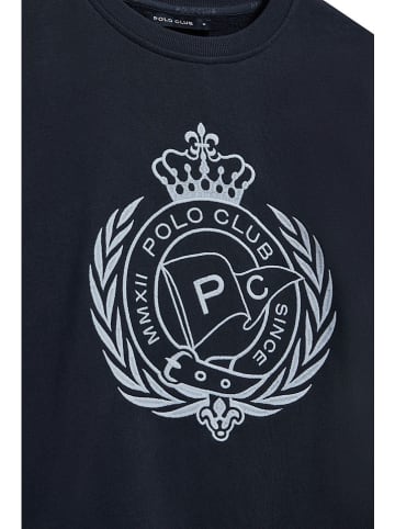 Polo Club Sweatshirt in Dunkelblau