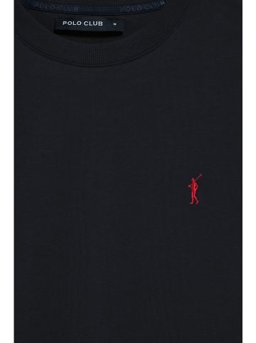 Polo Club Shirt in Schwarz
