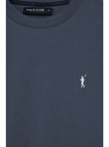 Polo Club Shirt - regular fit - blauwgrijs