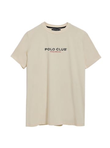 Polo Club Shirt - regular fit - beige