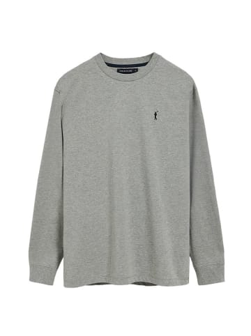 Polo Club Longsleeve in Grau