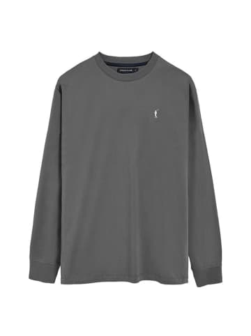 Polo Club Longsleeve - Regular fit - in Grau