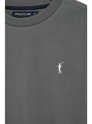 Polo Club Longsleeve - regular fit - grijs