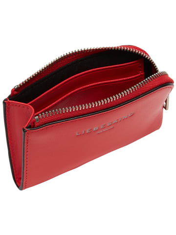 LIEBESKIND BERLIN Leder-Geldbörse "Lena" in Rot - (B)11,5 x (H)8 x (T)1 cm