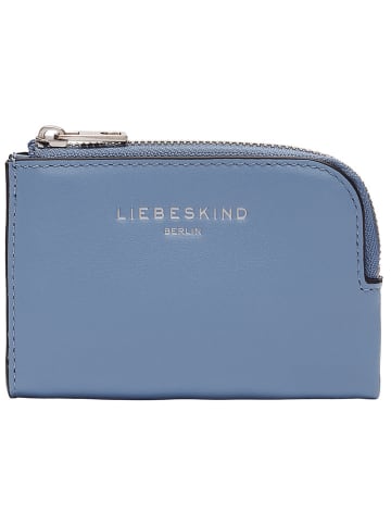 LIEBESKIND BERLIN Leder-Geldbörse "Lena" in Hellblau - (B)11,5 x (H)8 x (T)1 cm