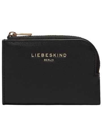 LIEBESKIND BERLIN Leren portemonnee "Lena" zwart - (B)11,5 x (H)8 x (D)1 cm