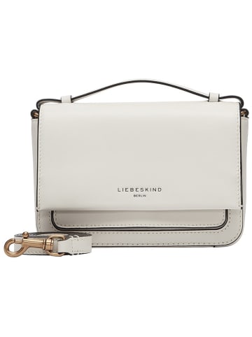 LIEBESKIND BERLIN Leren schoudertas wit - (B)19 x (H)13 x (D)6 cm