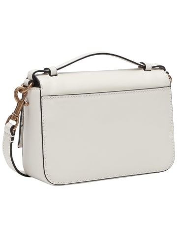 LIEBESKIND BERLIN Leder-Umhängetasche in Weiß - (B)19 x (H)13 x (T)6 cm