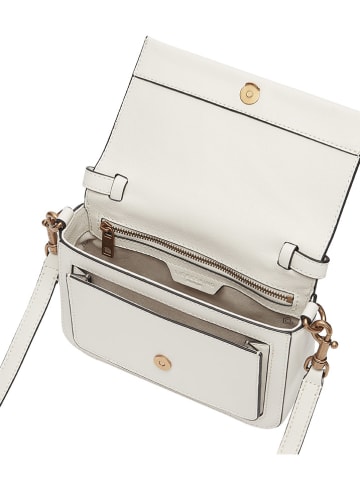 LIEBESKIND BERLIN Leren schoudertas wit - (B)19 x (H)13 x (D)6 cm