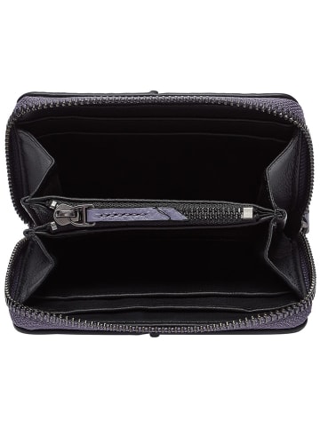 LIEBESKIND BERLIN Leder-Geldbörse "Eliza" in Lila - (B)11,5 x (H)8 x (T)2 cm