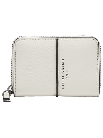 LIEBESKIND BERLIN Leder-Geldbörse "Eliza" in Weiß - (B)11,5 x (H)8 x (T)2 cm