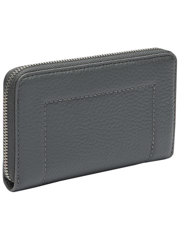 LIEBESKIND BERLIN Leren portemonnee "Frieda" grijs - (B)16 x (H)9 x (D)2 cm