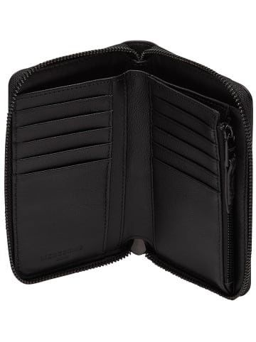 LIEBESKIND BERLIN Leren portemonnee "Frieda" zwart - (B)16 x (H)9 x (D)2 cm