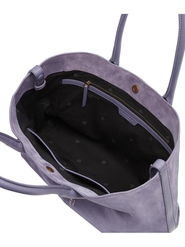 LIEBESKIND BERLIN Leder-Schultertasche "Chelsea" in Lila - (B)36 x (H)28 x (T)15 cm