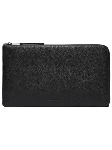 LIEBESKIND BERLIN Leder-Tablet Case in Schwarz - (B)27 x (H)20 x (T)1 cm