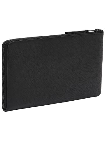 LIEBESKIND BERLIN Leren tabletcase zwart - (B)27 x (H)20 x (D)1 cm