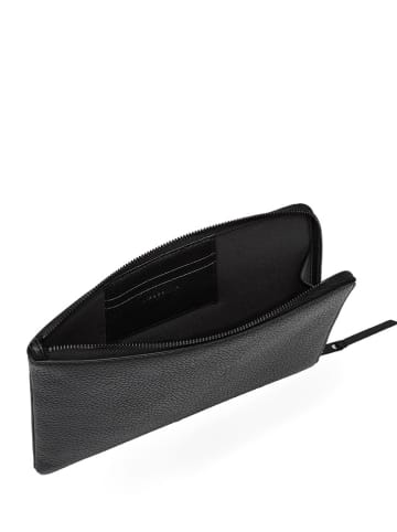 LIEBESKIND BERLIN Leren tabletcase zwart - (B)27 x (H)20 x (D)1 cm