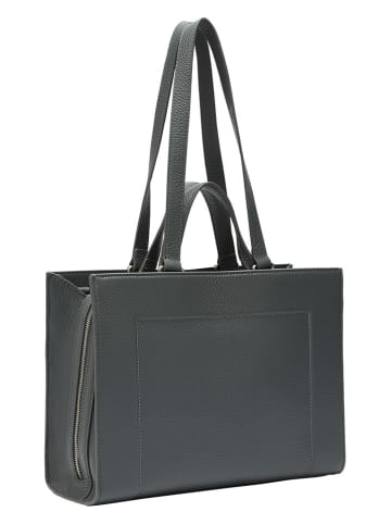 LIEBESKIND BERLIN Skórzana torebka w kolorze szarym - 33 x 24,5 x 11,5 cm