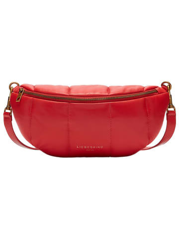 LIEBESKIND BERLIN Leder-Brustbeutel "Tavia" in Rot - (B)32 x (H)14 x (T)9 cm